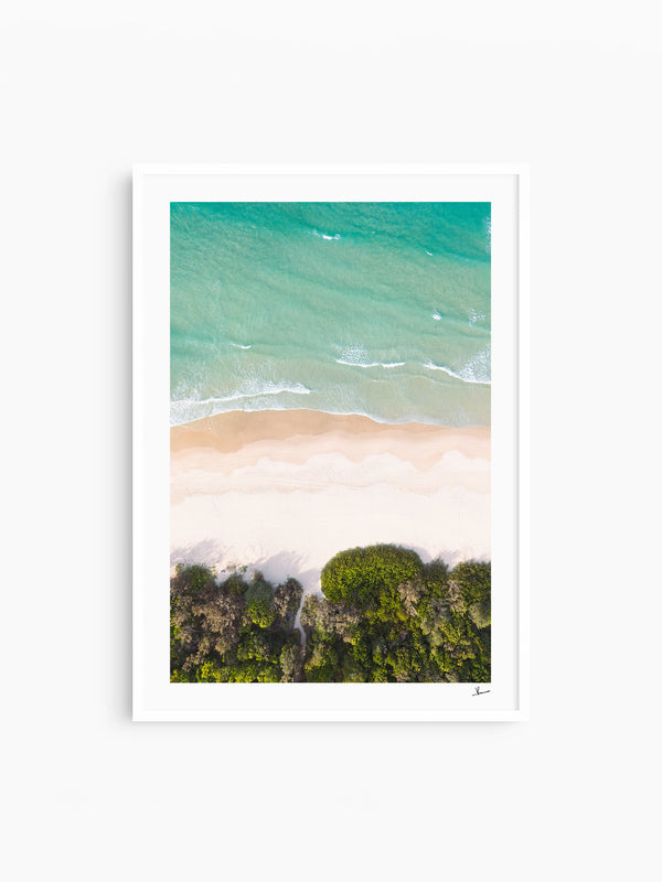 Noosa Main Beach 05 (North) - Sunshine Coast Wall Art Print