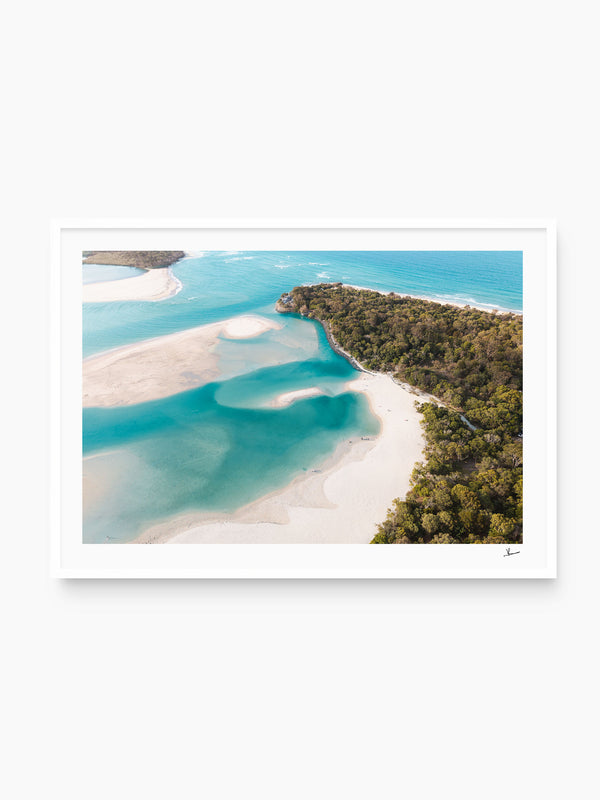 Noosa River Entrance – Sunshine Coast Wall Art Print