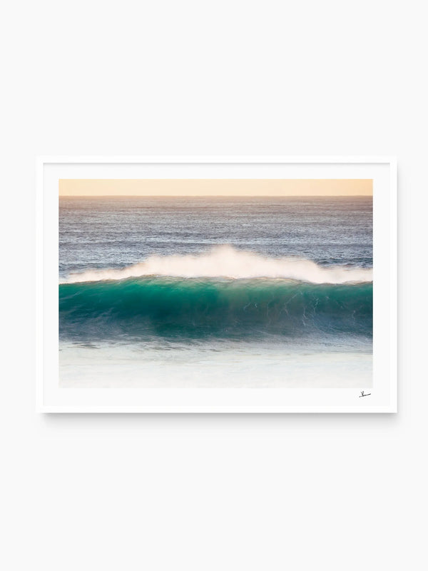Morning Perfection – Ocean Wave Wall Art Print