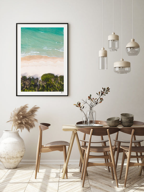 Noosa Main Beach 05 (North) - Sunshine Coast Wall Art Print