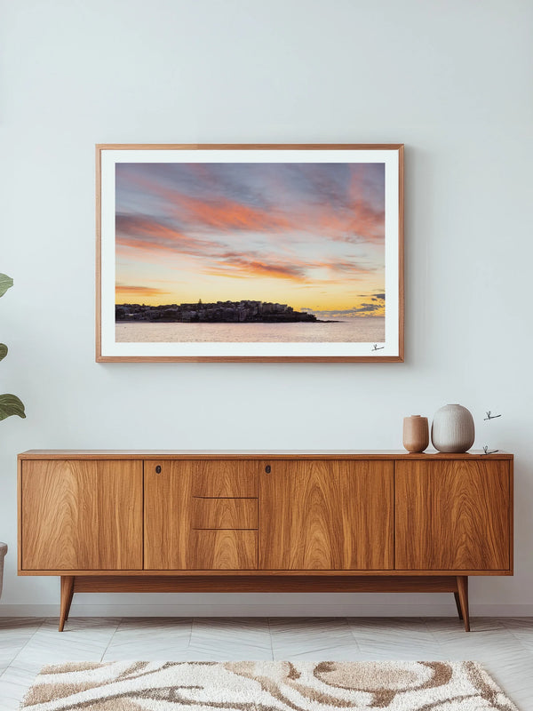 Painted Dawn - Bondi Wall Art Print