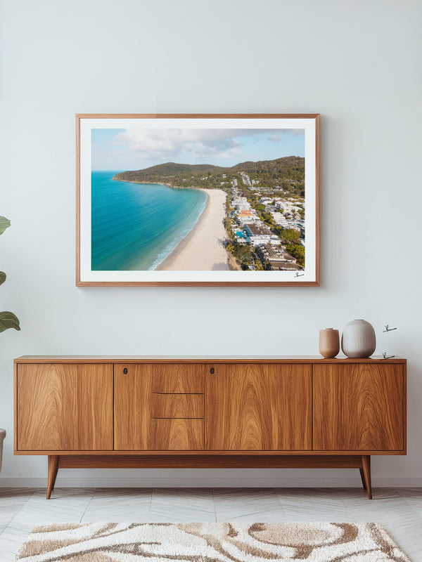 Noosa Main Beach 04 – Sunshine Coast Wall Art Print