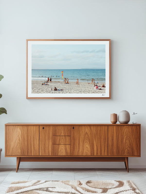 Between the Flags – Noosa Main Beach Wall Art Print