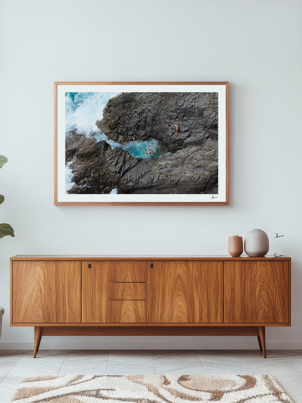 Fairy Pools – Noosa National Park Wall Art Print