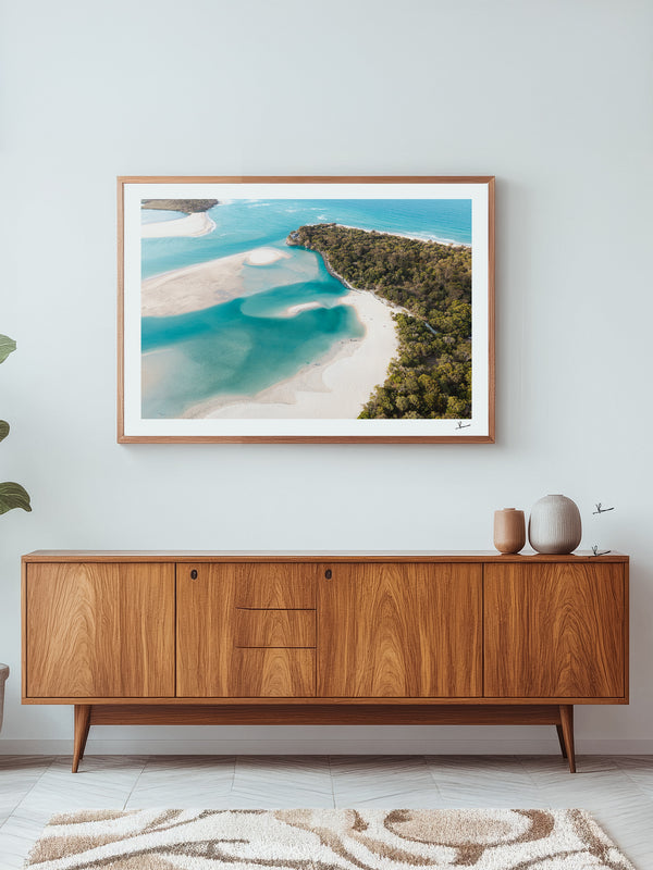 Noosa River Entrance – Sunshine Coast Wall Art Print