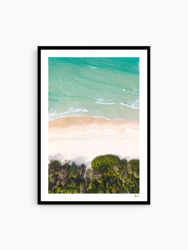 Noosa Main Beach 05 (North) - Sunshine Coast Wall Art Print