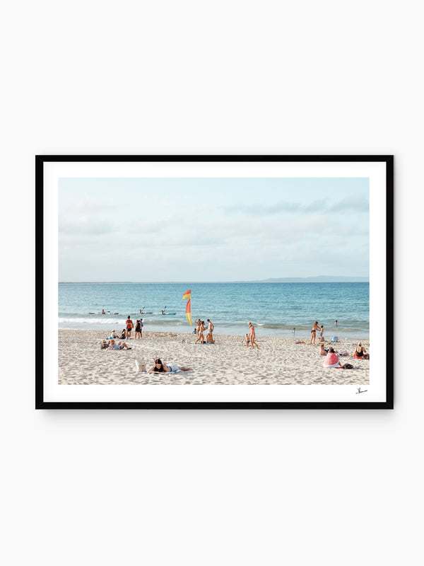 Between the Flags – Noosa Main Beach Wall Art Print