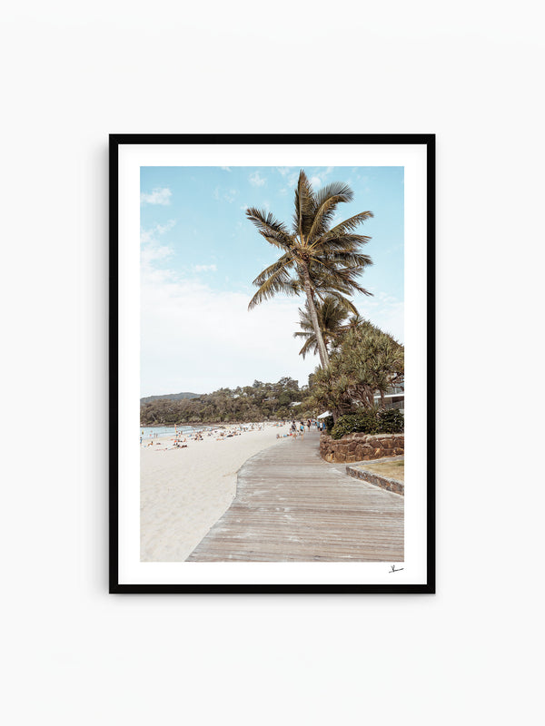 Noosa Main Beach 03 - Sunshine Coast Wall Art Print