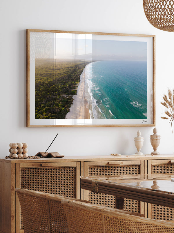 Noosa North Shore 01 – Sunshine Coast Wall Art Print