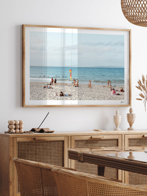 Between the Flags – Noosa Main Beach Wall Art Print