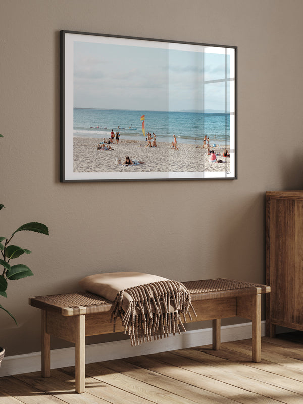 Between the Flags – Noosa Main Beach Wall Art Print