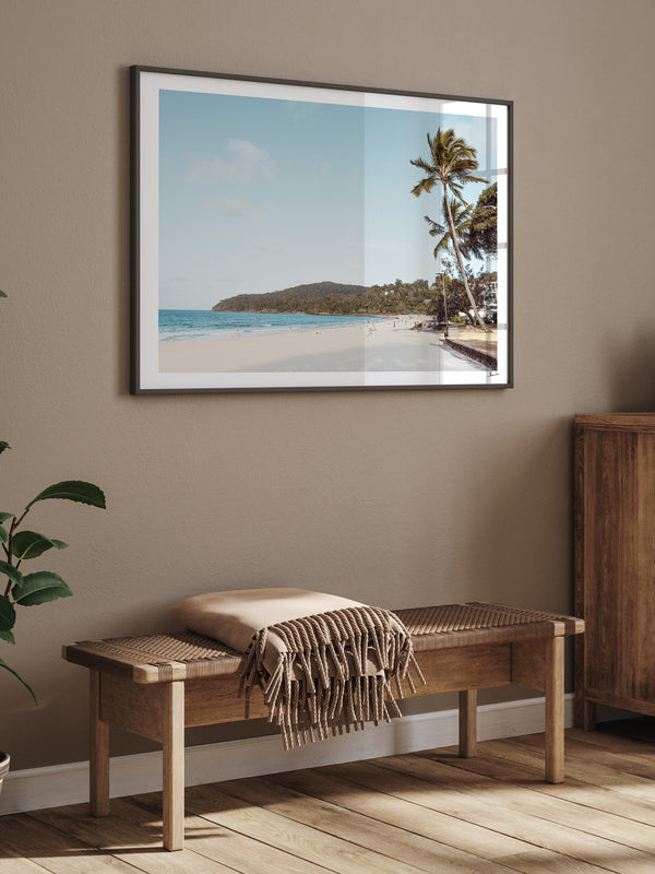 Noosa Main Beach 01 – Sunshine Coast Wall Art Print