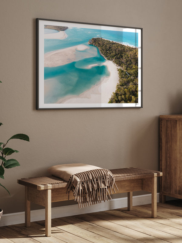 Noosa River Entrance – Sunshine Coast Wall Art Print