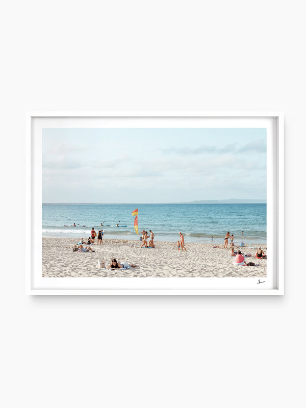 Between the Flags – Noosa Main Beach Wall Art Print