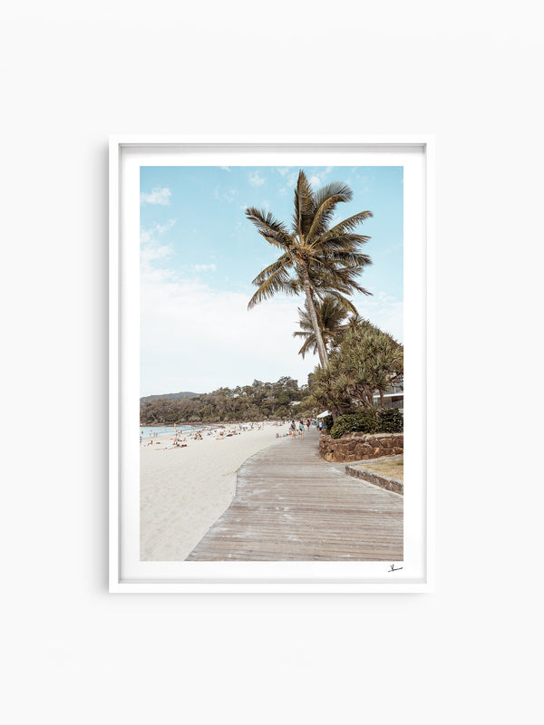 Noosa Main Beach 03 - Sunshine Coast Wall Art Print