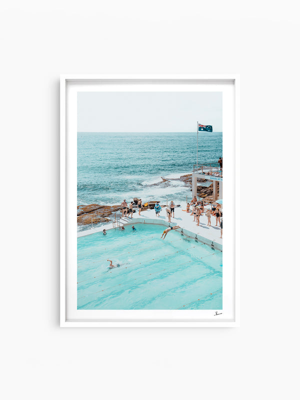 Bondi Icebergs Pool 03 - Bondi Beach Wall Art Print