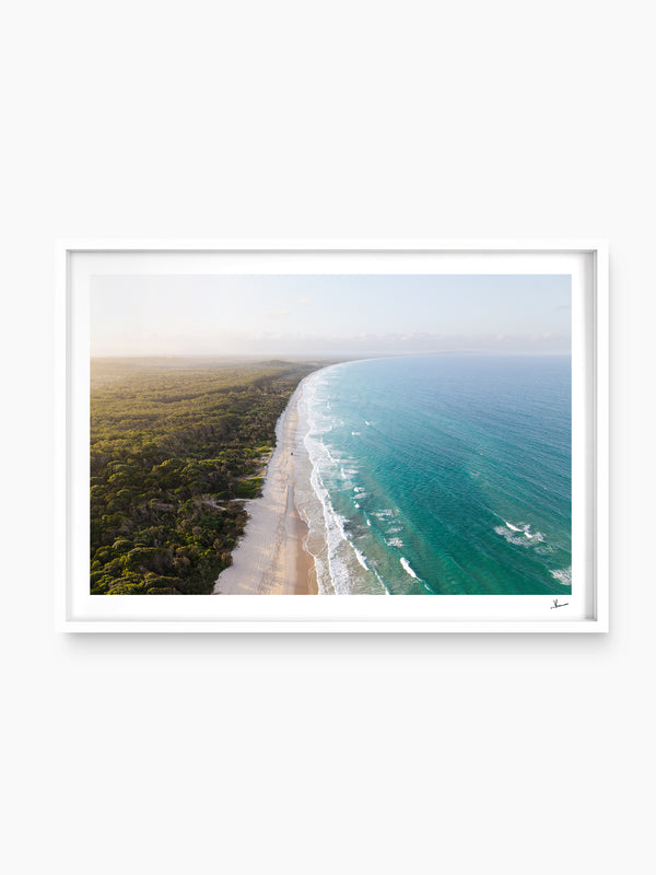Noosa North Shore 01 – Sunshine Coast Wall Art Print