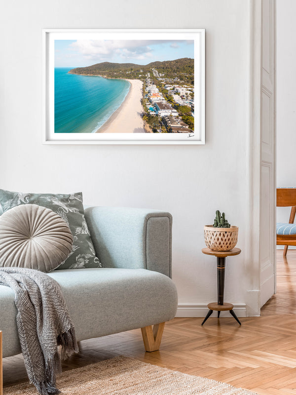 Noosa Main Beach 04 – Sunshine Coast Wall Art Print