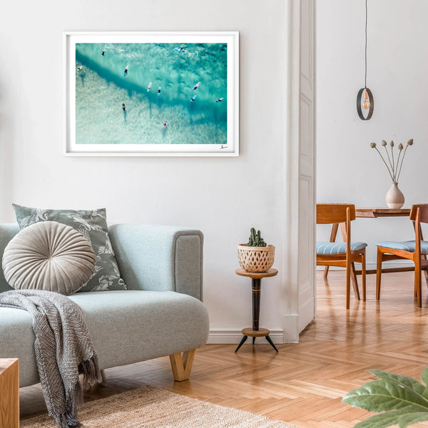Freshie's Ripples - Freshwater Beach Wall Art Print