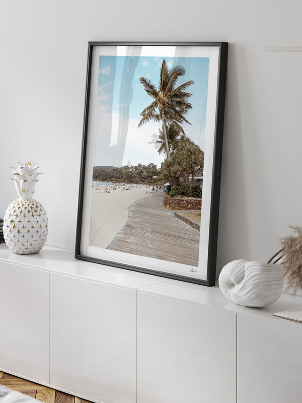 Noosa Main Beach 03 - Sunshine Coast Wall Art Print