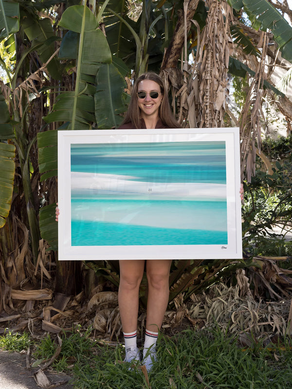 Wanderers - Hill Inlet - Whitsundays Wall Art Print