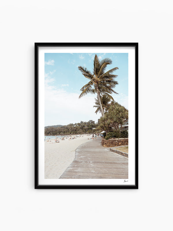 Noosa Main Beach 03 - Sunshine Coast Wall Art Print