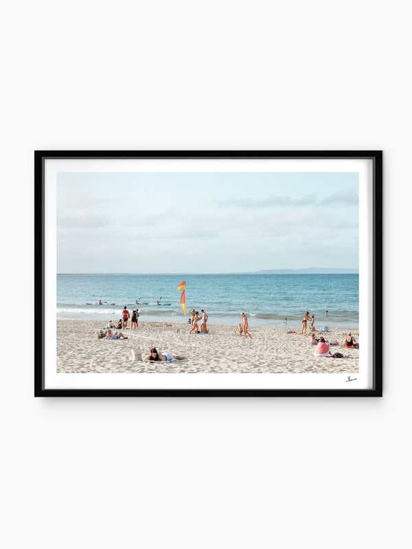 Between the Flags – Noosa Main Beach Wall Art Print