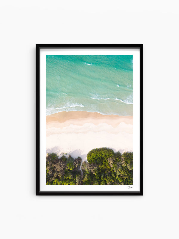 Noosa Main Beach 05 (North) - Sunshine Coast Wall Art Print