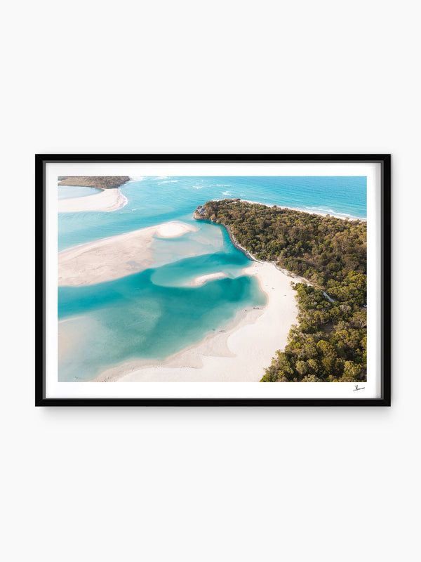 Noosa River Entrance – Sunshine Coast Wall Art Print
