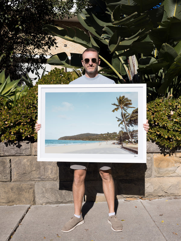 Noosa Main Beach 01 – Sunshine Coast Wall Art Print
