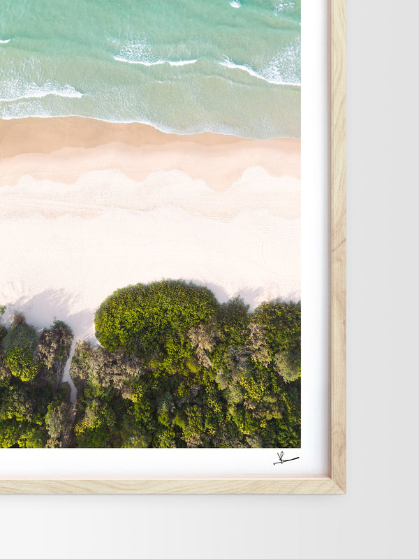 Noosa Main Beach 05 (North) - Sunshine Coast Wall Art Print