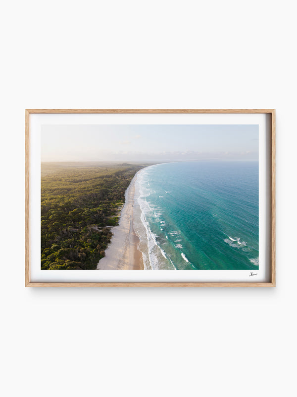 Noosa North Shore 01 – Sunshine Coast Wall Art Print