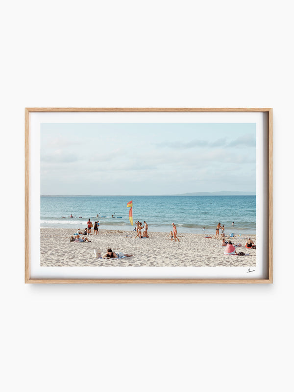 Between the Flags – Noosa Main Beach Wall Art Print