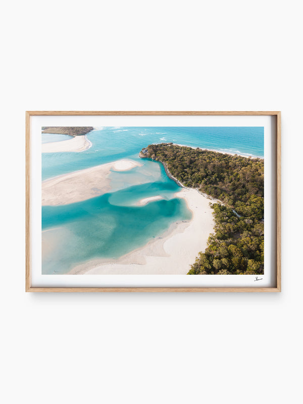 Noosa River Entrance – Sunshine Coast Wall Art Print