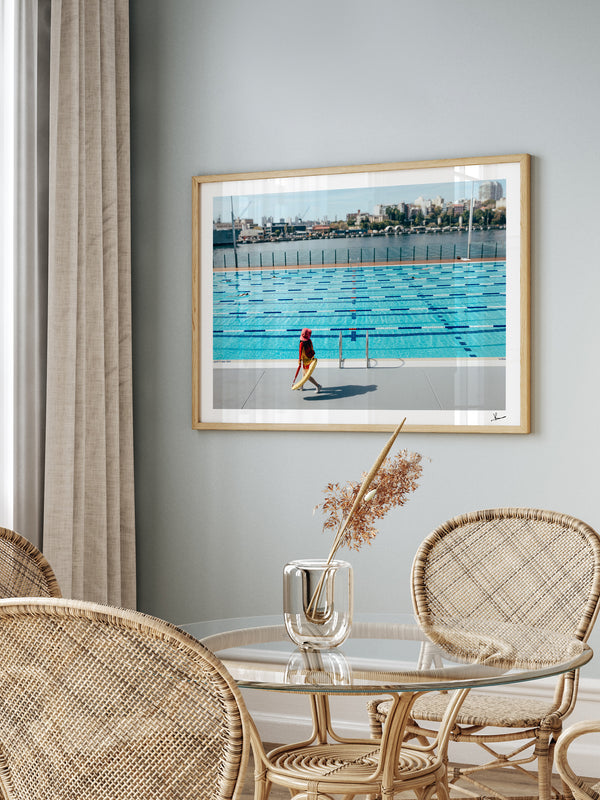 ABC pool 01 - Wall Art Print