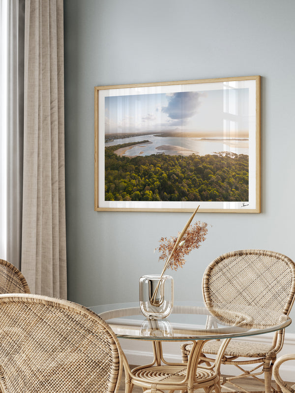 Sunset over Noosa River – Sunshine Coast Wall Art Print