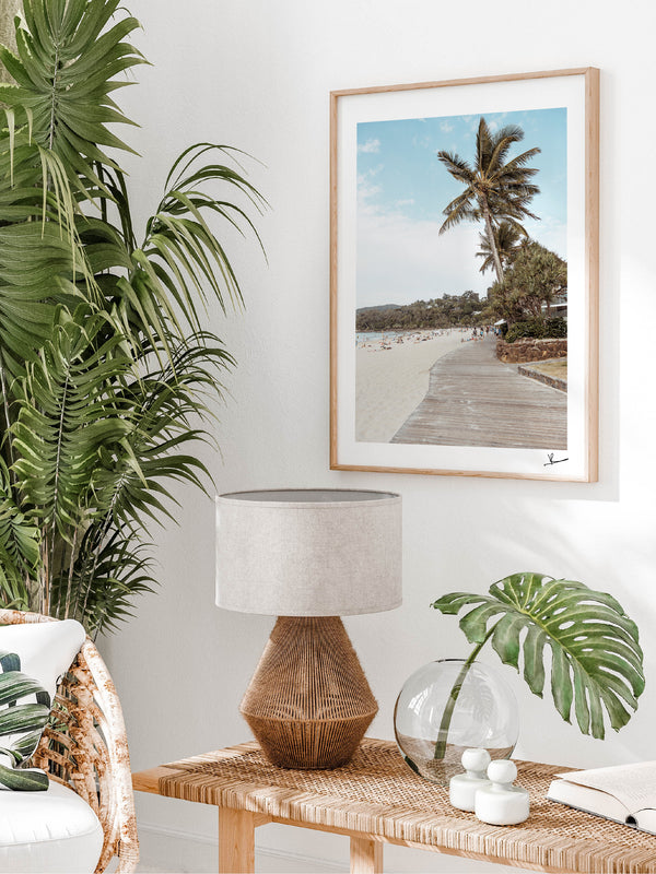 Noosa Main Beach 03 - Sunshine Coast Wall Art Print