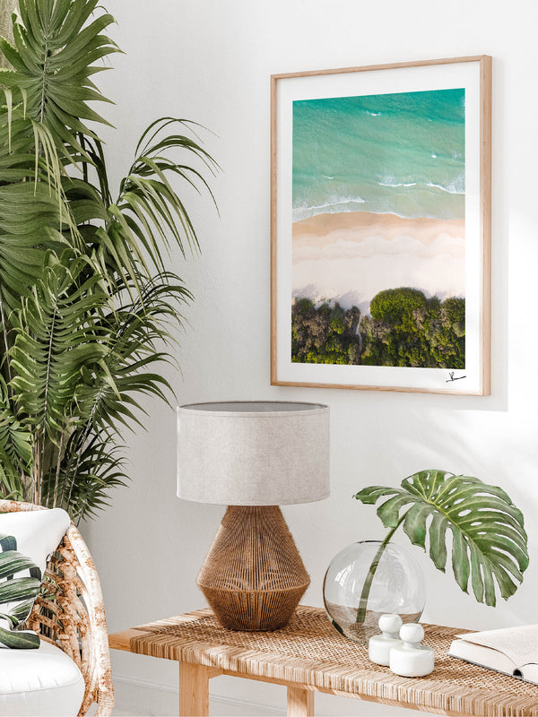 Noosa Main Beach 05 (North) - Sunshine Coast Wall Art Print