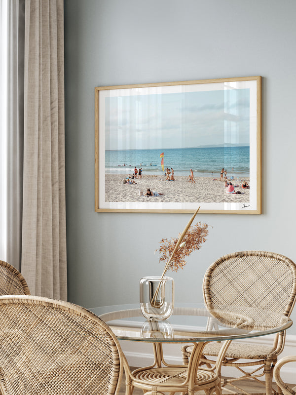 Between the Flags – Noosa Main Beach Wall Art Print