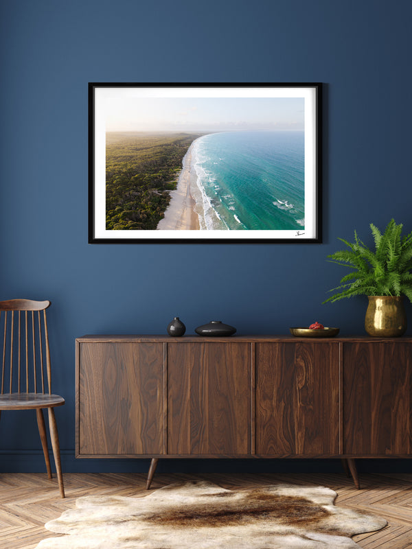 Noosa North Shore 01 – Sunshine Coast Wall Art Print