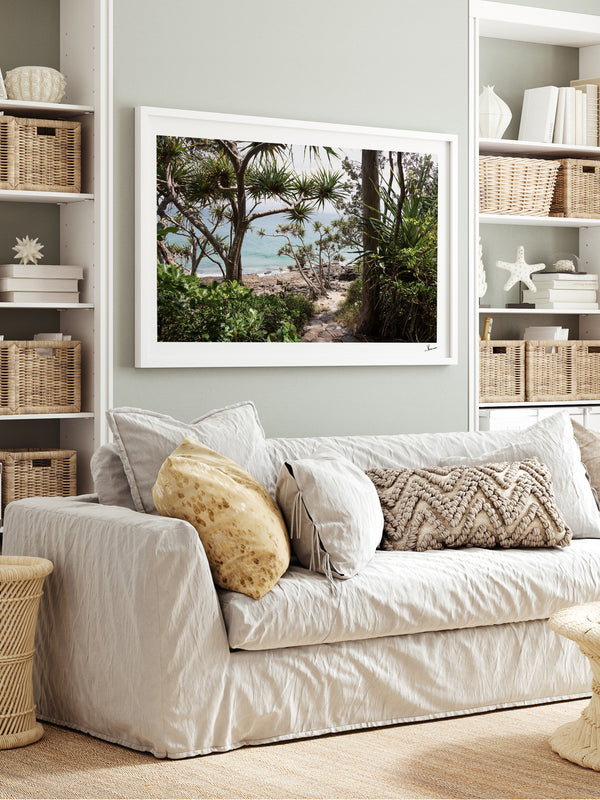 Down Pandanus Lane – Noosa National Park Wall Art Print