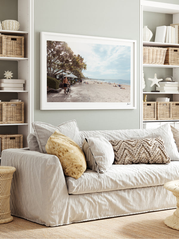 Noosa Main Beach 02 – Sunshine Coast Wall Art Print