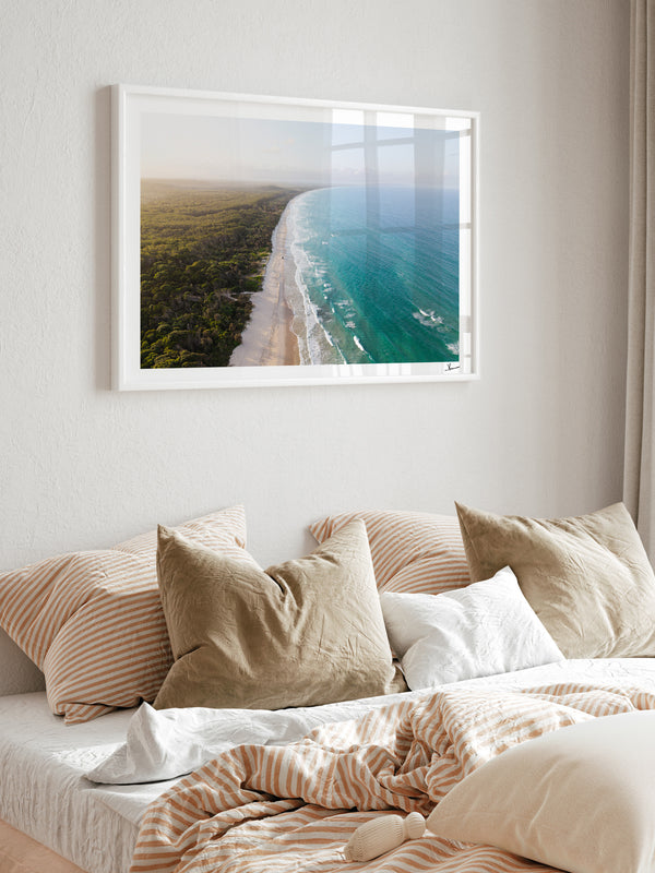 Noosa North Shore 01 – Sunshine Coast Wall Art Print