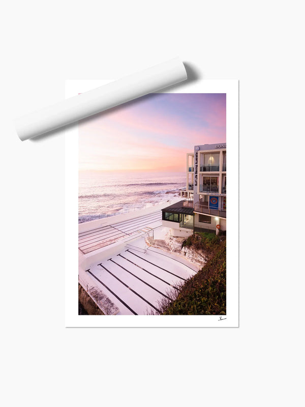 Thursday Cleaning Day – Bondi Icebergs Wall Art Print