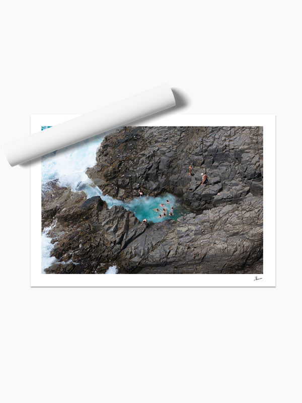 Fairy Pools – Noosa National Park Wall Art Print