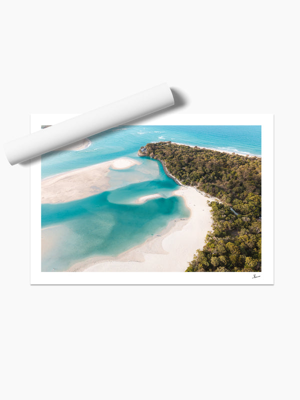 Noosa River Entrance – Sunshine Coast Wall Art Print