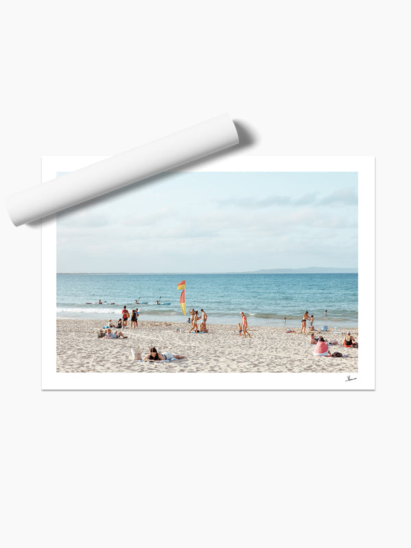 Between the Flags – Noosa Main Beach Wall Art Print