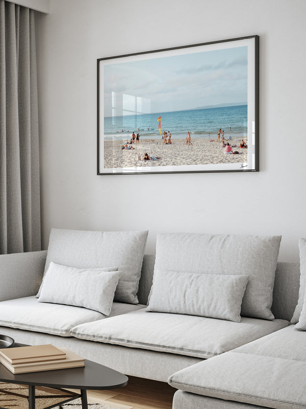 Between the Flags – Noosa Main Beach Wall Art Print
