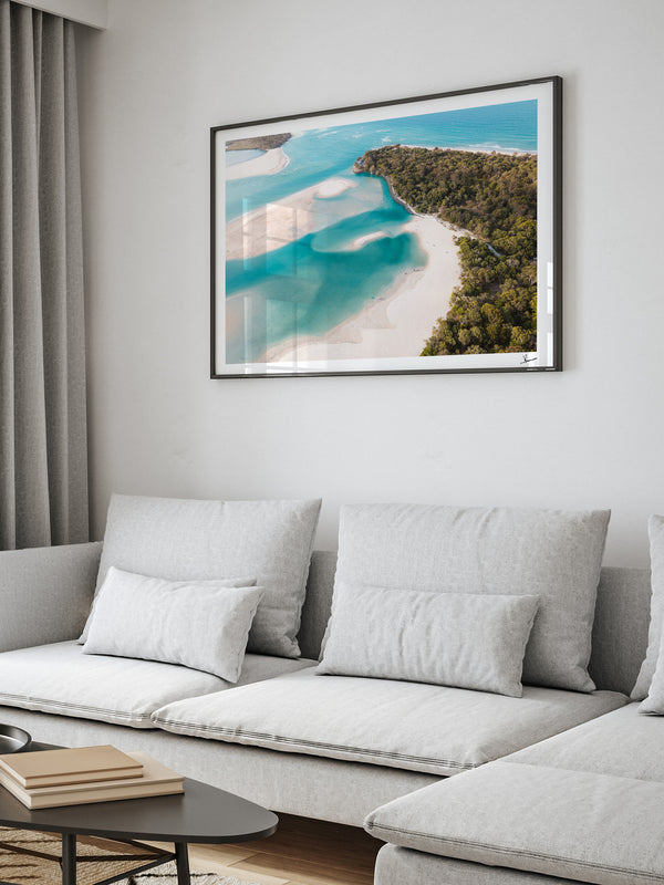 Noosa River Entrance – Sunshine Coast Wall Art Print