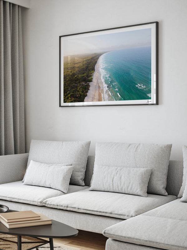 Noosa North Shore 01 – Sunshine Coast Wall Art Print